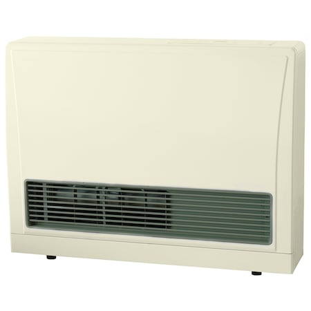 Direct Vent Wall Furnace, Natural Gas Indoor Space Heater Wall Furnace, 21,500 BTU, Beige